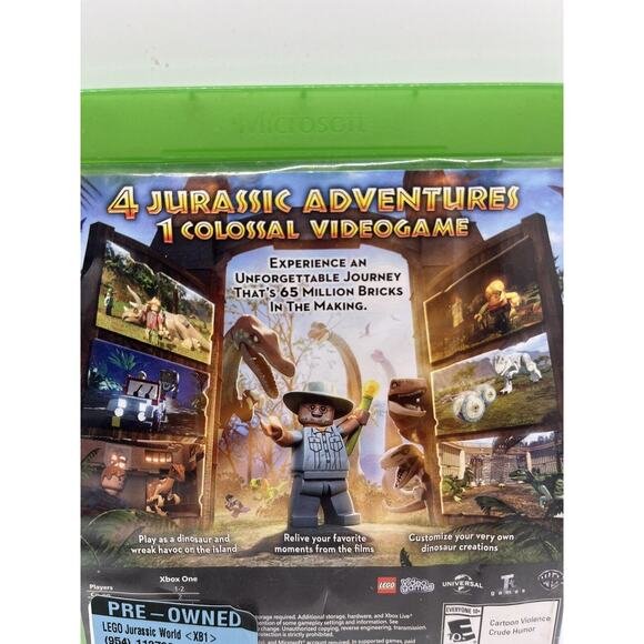 LEGO Jurassic World - Microsoft Xbox One - CIB - TESTED - Picture 3 of 7